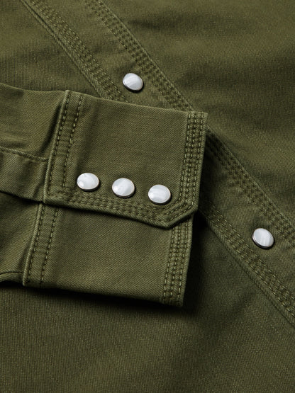 Schaefer Outfitter SO X Beau Simmons | Special Edition Western Denim Snap Shirt