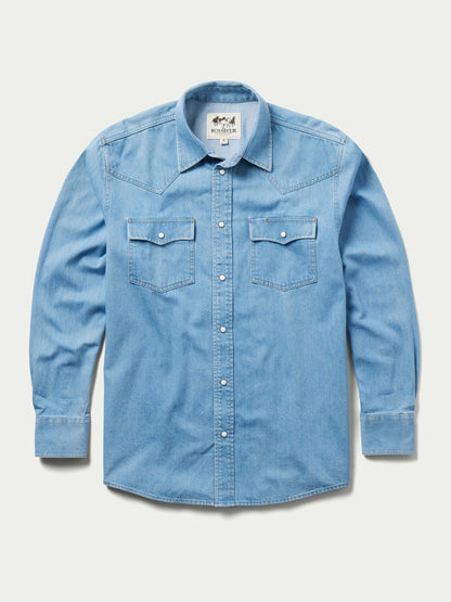 Schaefer Outfitter Classic Western Denim Snap Shirt