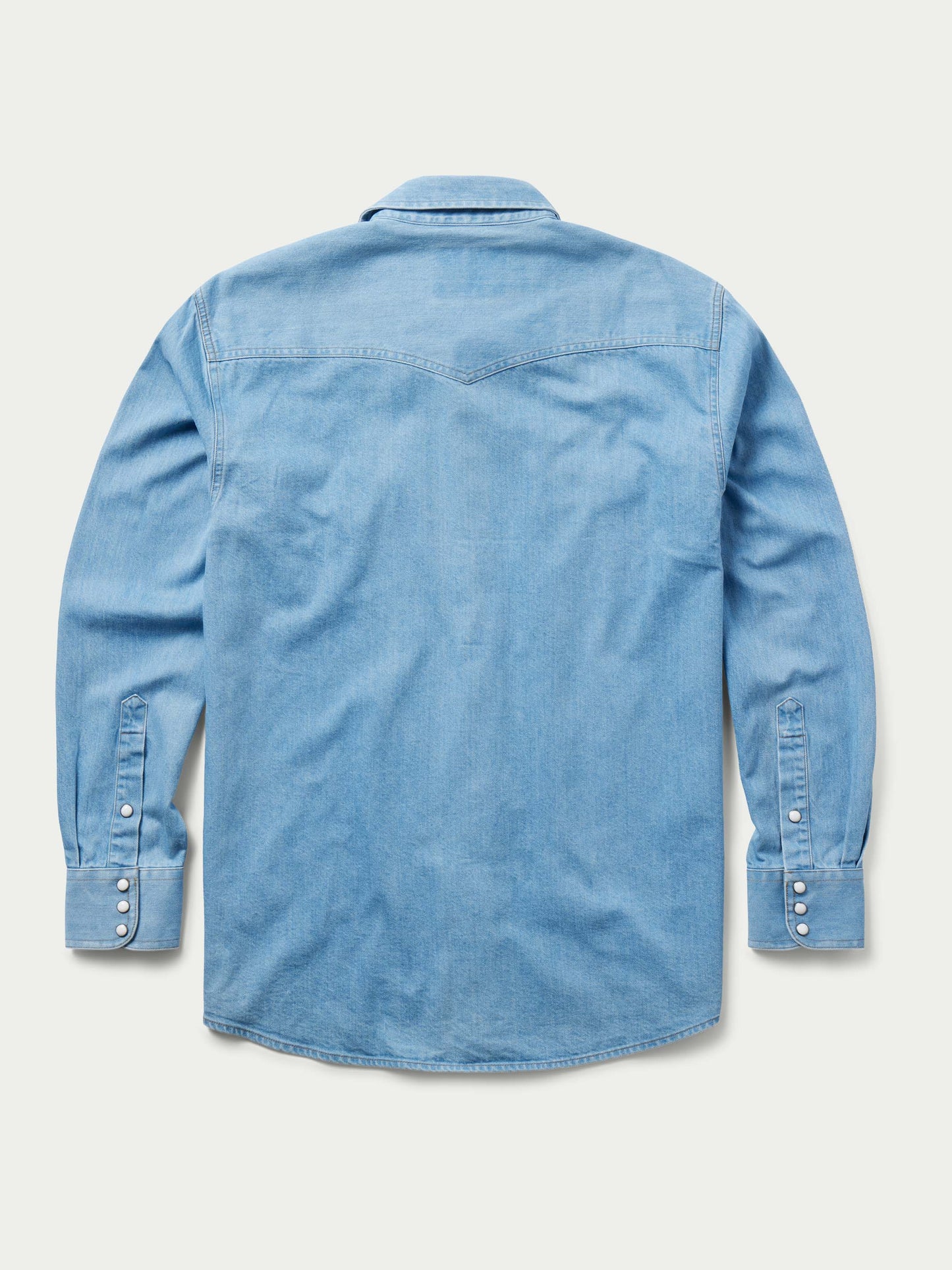 Schaefer Outfitter Classic Western Denim Snap Shirt