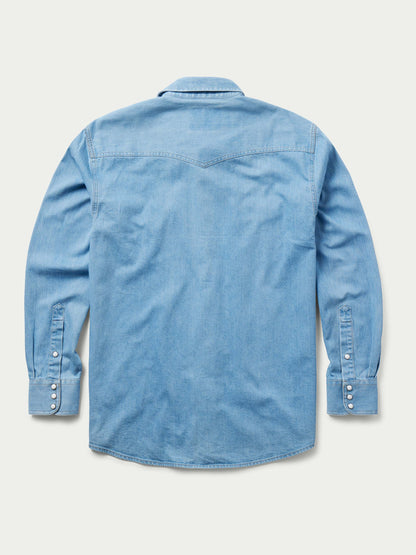 Schaefer Outfitter Classic Western Denim Snap Shirt