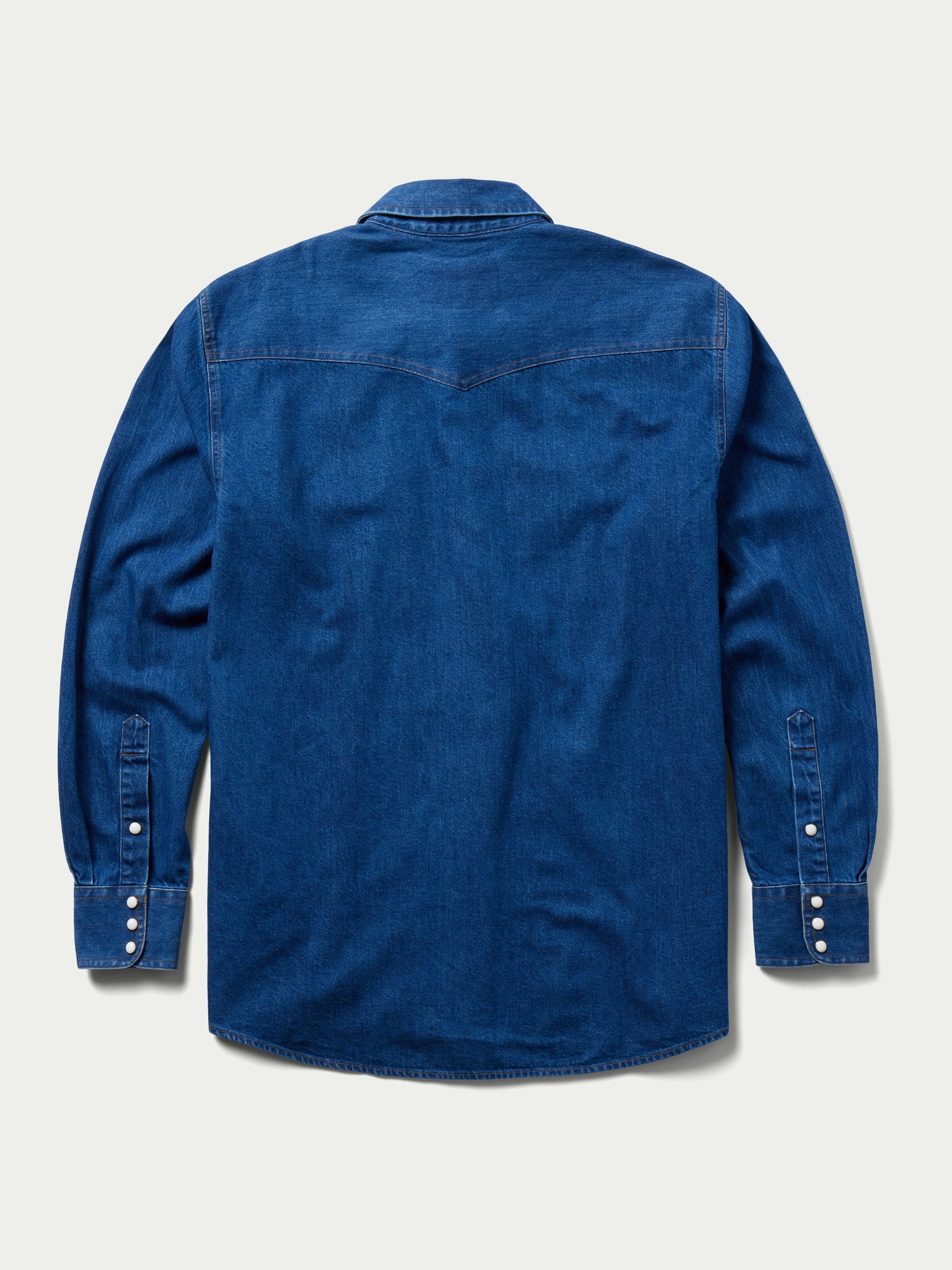 Schaefer Outfitter Classic Western Denim Snap Shirt