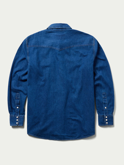Schaefer Outfitter Classic Western Denim Snap Shirt