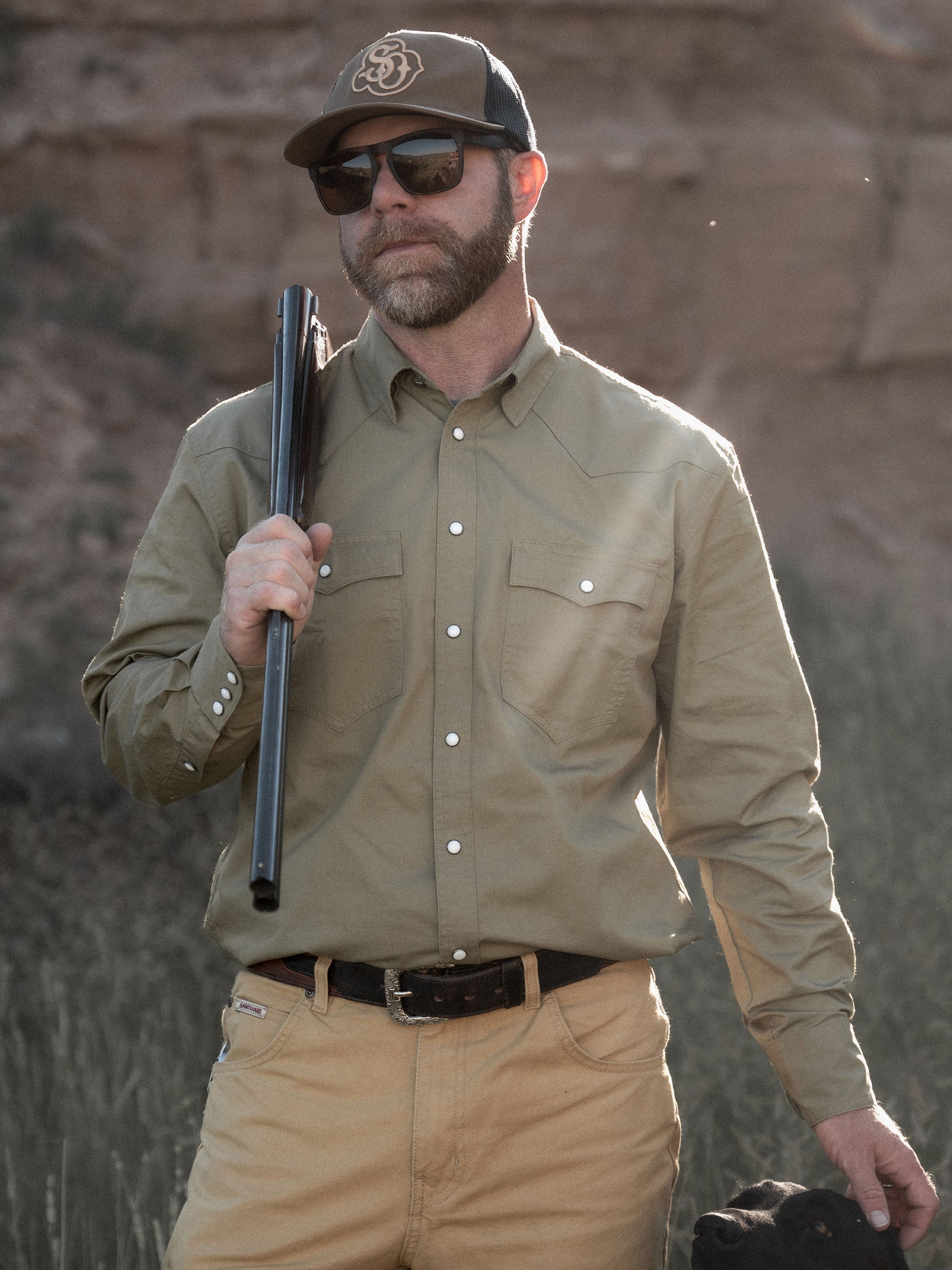 Schaefer Outfitter Slub Twill Shirt with Snaps