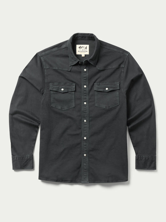 Schaefer Outfitter Western Denim Snap Shirt