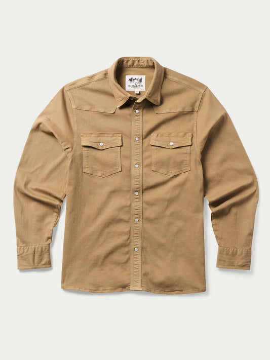Schaefer Outfitter Western Denim Snap Shirt