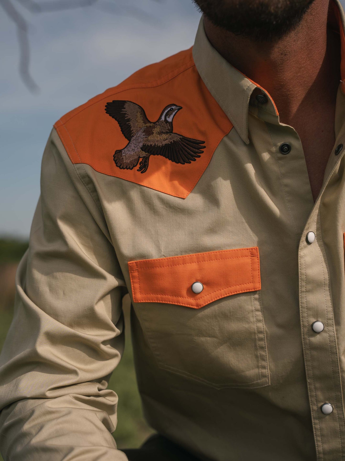 Schaefer Outfitter Slub Twill Shirt with Snaps