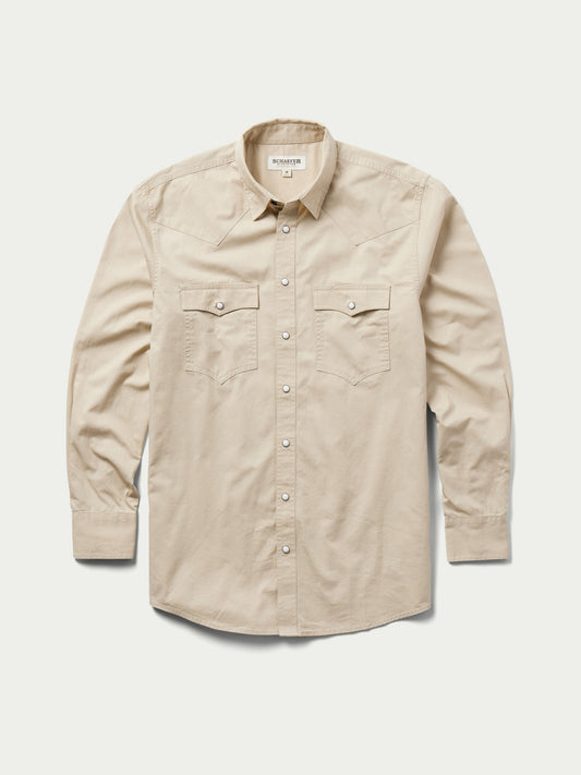 Schaefer Outfitter Slub Twill Shirt with Snaps