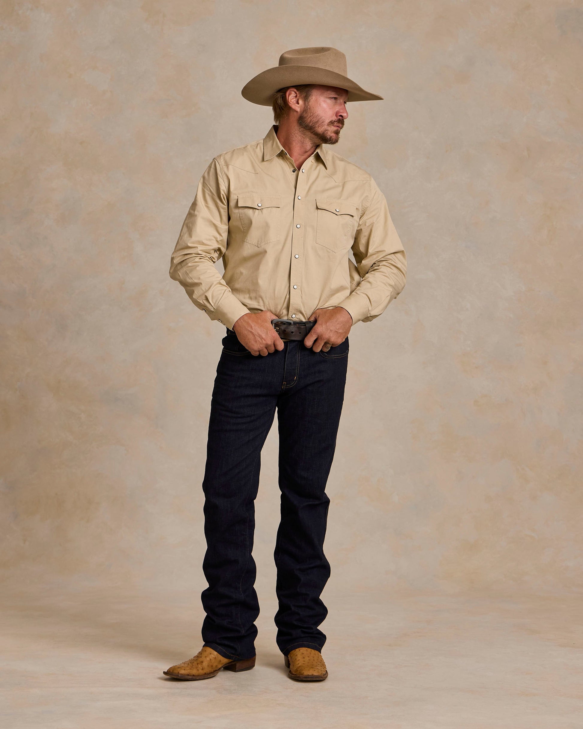 Schaefer Outfitter Slub Twill Shirt with Snaps