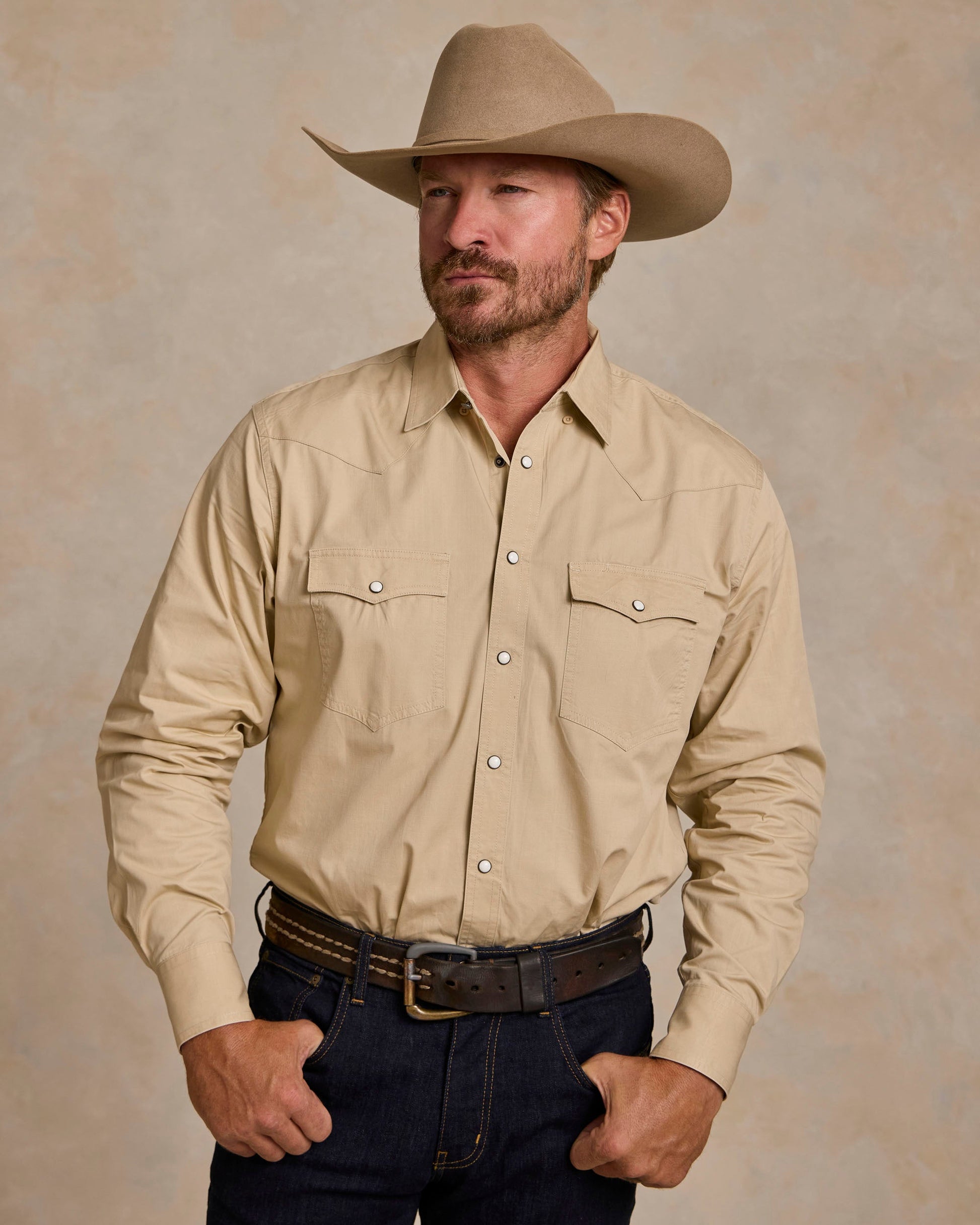 Schaefer Outfitter Slub Twill Shirt with Snaps
