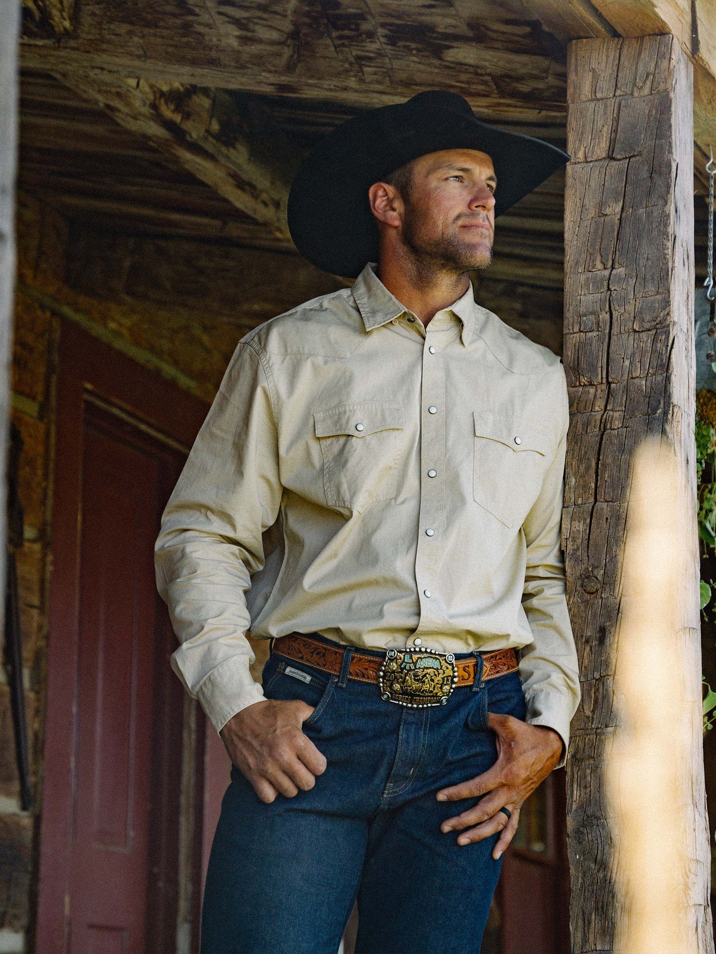 Schaefer Outfitter Slub Twill Shirt with Snaps
