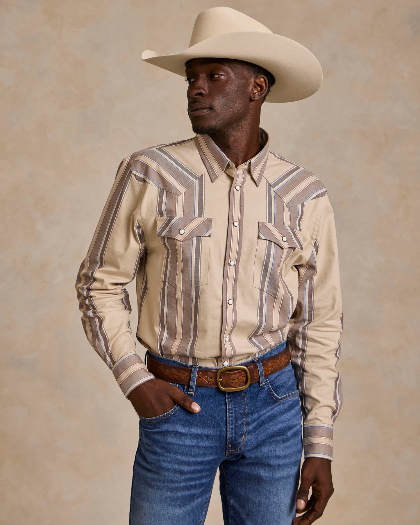 Schaefer Outfitter Western Stretch Snap Shirt
