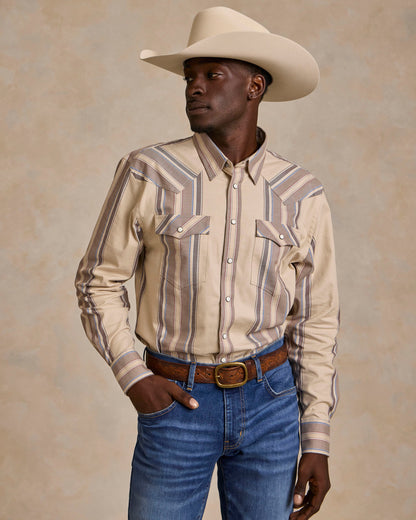 Schaefer Outfitter Western Stretch Snap Shirt