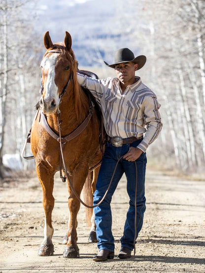 Schaefer Outfitter Western Stretch Snap Shirt