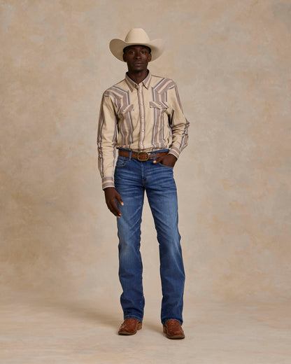 Schaefer Outfitter Western Stretch Snap Shirt