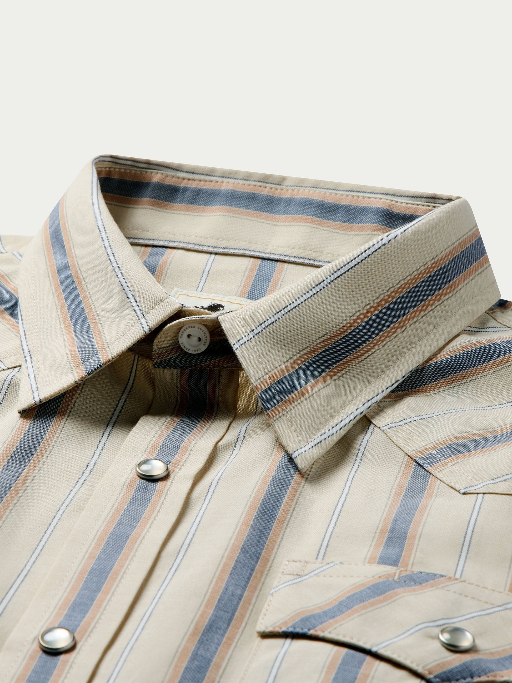 Schaefer Outfitter Short Sleeve Vintage Cotton Pearl Snap