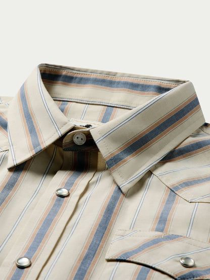 Schaefer Outfitter Short Sleeve Vintage Cotton Pearl Snap