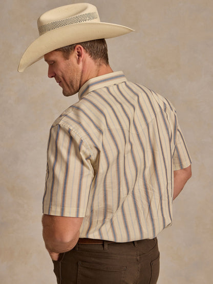 Schaefer Outfitter Short Sleeve Vintage Cotton Pearl Snap