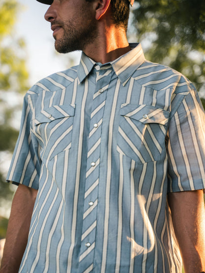 Schaefer Outfitter Short Sleeve Vintage Cotton Pearl Snap