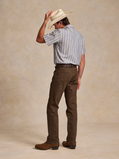 Schaefer Outfitter Short Sleeve Vintage Cotton Pearl Snap