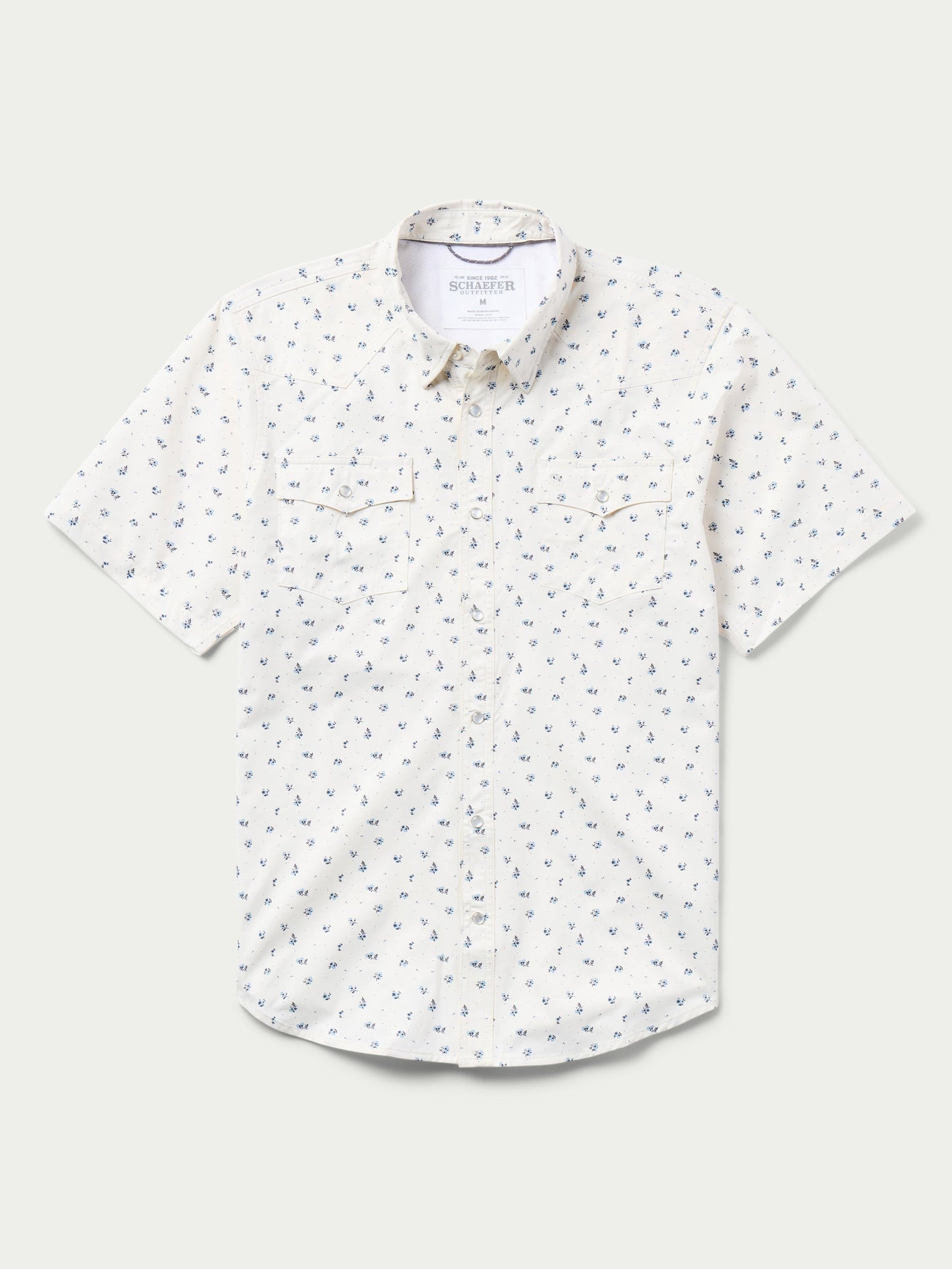 Schaefer Outfitter Short Sleeve Rambler Pearl Snap