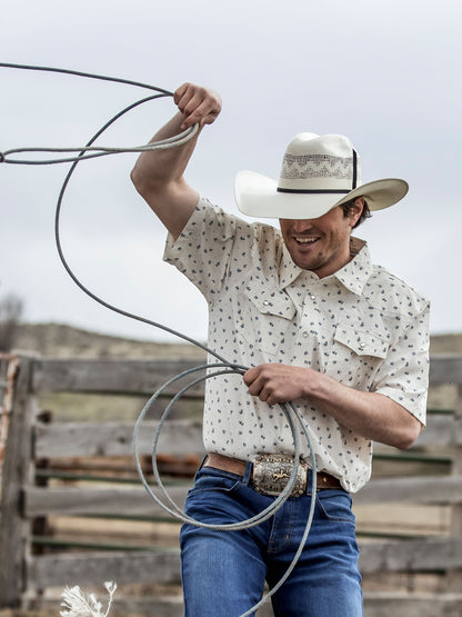 Schaefer Outfitter Short Sleeve Rambler Pearl Snap