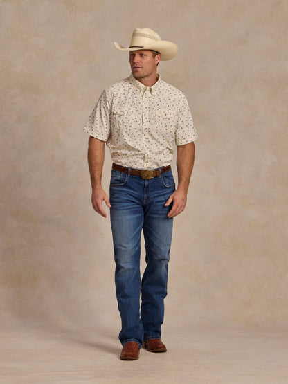 Schaefer Outfitter Short Sleeve Rambler Pearl Snap