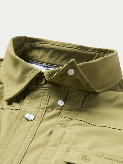 Schaefer Outfitter Short Sleeve RangeTek Western Guide Snap Shirt