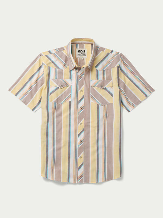 Schaefer Outfitter Short Sleeve Vintage Cotton Pearl Snap