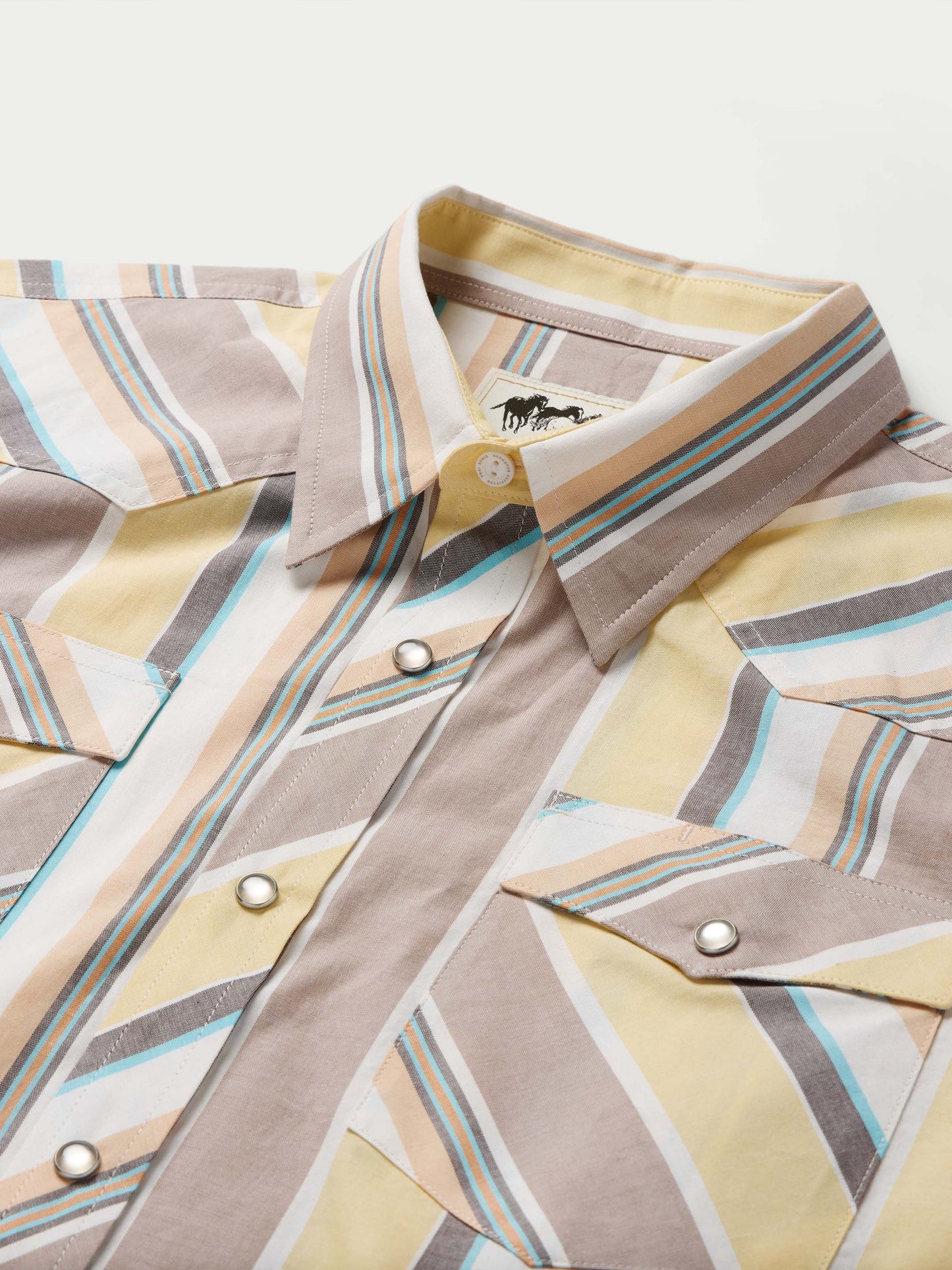 Schaefer Outfitter Short Sleeve Vintage Cotton Pearl Snap