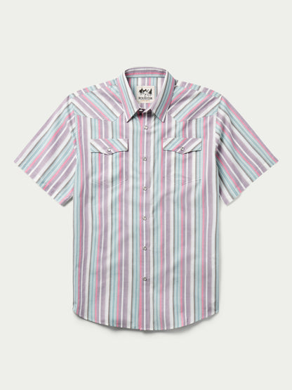 Schaefer Outfitter Short Sleeve Vintage Cotton Pearl Snap