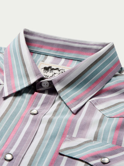 Schaefer Outfitter Short Sleeve Vintage Cotton Pearl Snap