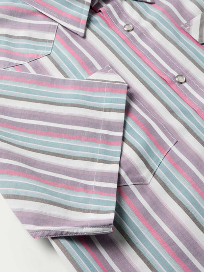 Schaefer Outfitter Short Sleeve Vintage Cotton Pearl Snap