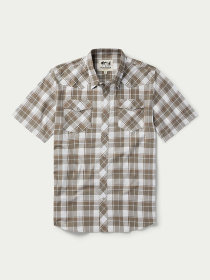 Schaefer Outfitter Short Sleeve Vintage Cotton Pearl Snap