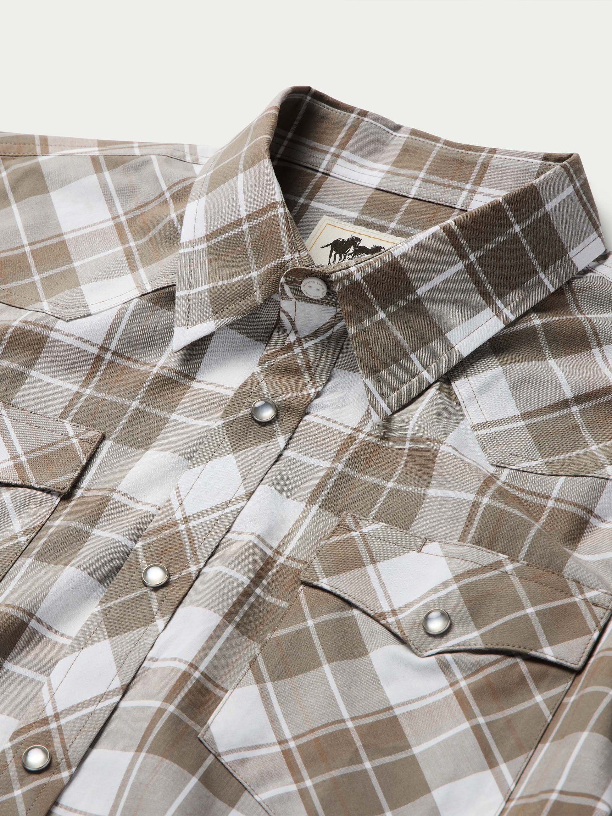 Schaefer Outfitter Short Sleeve Vintage Cotton Pearl Snap
