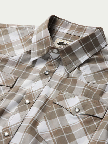 Schaefer Outfitter Short Sleeve Vintage Cotton Pearl Snap