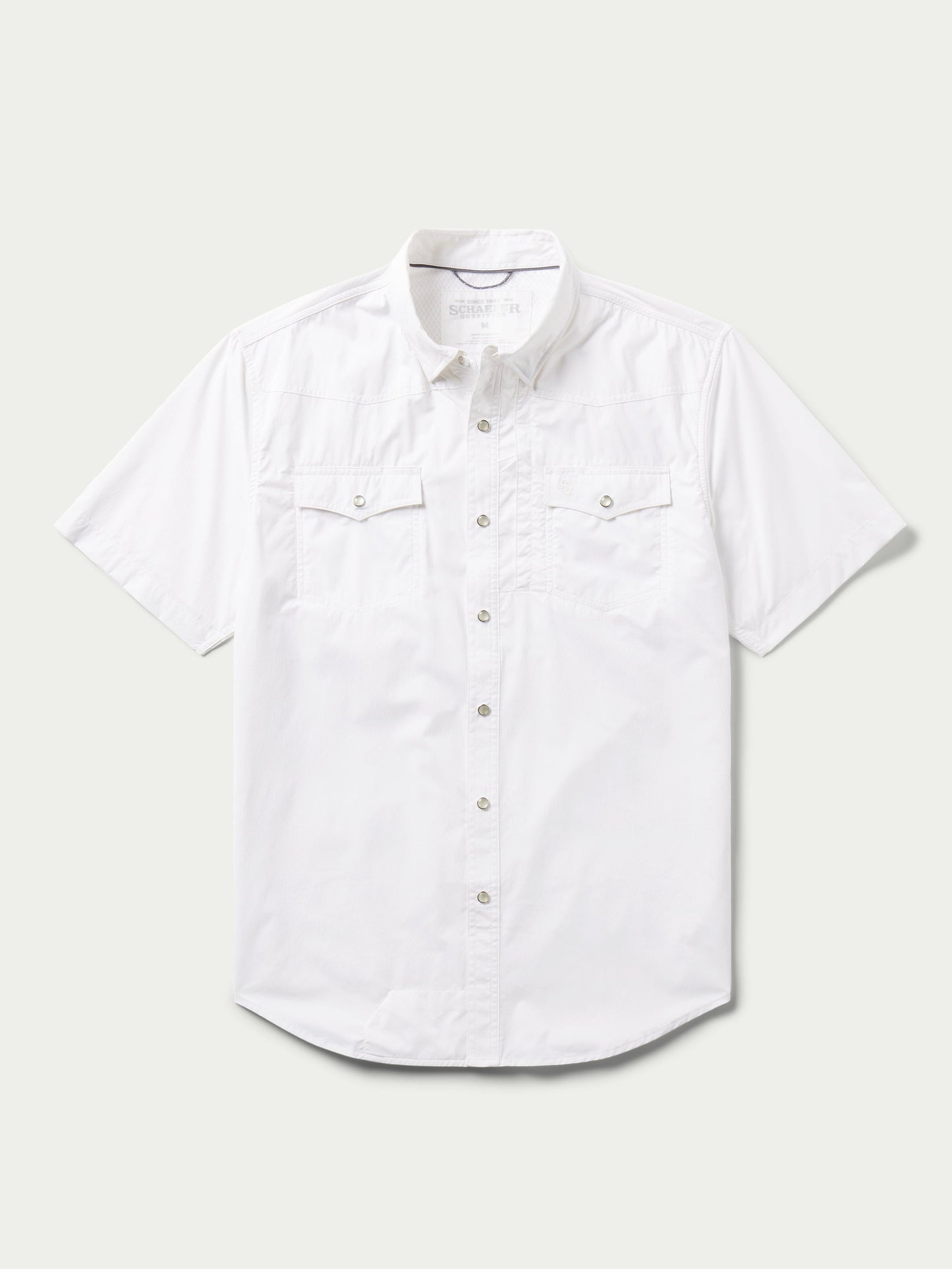 Schaefer Outfitter Short Sleeve RangeTek Western Guide Snap Shirt
