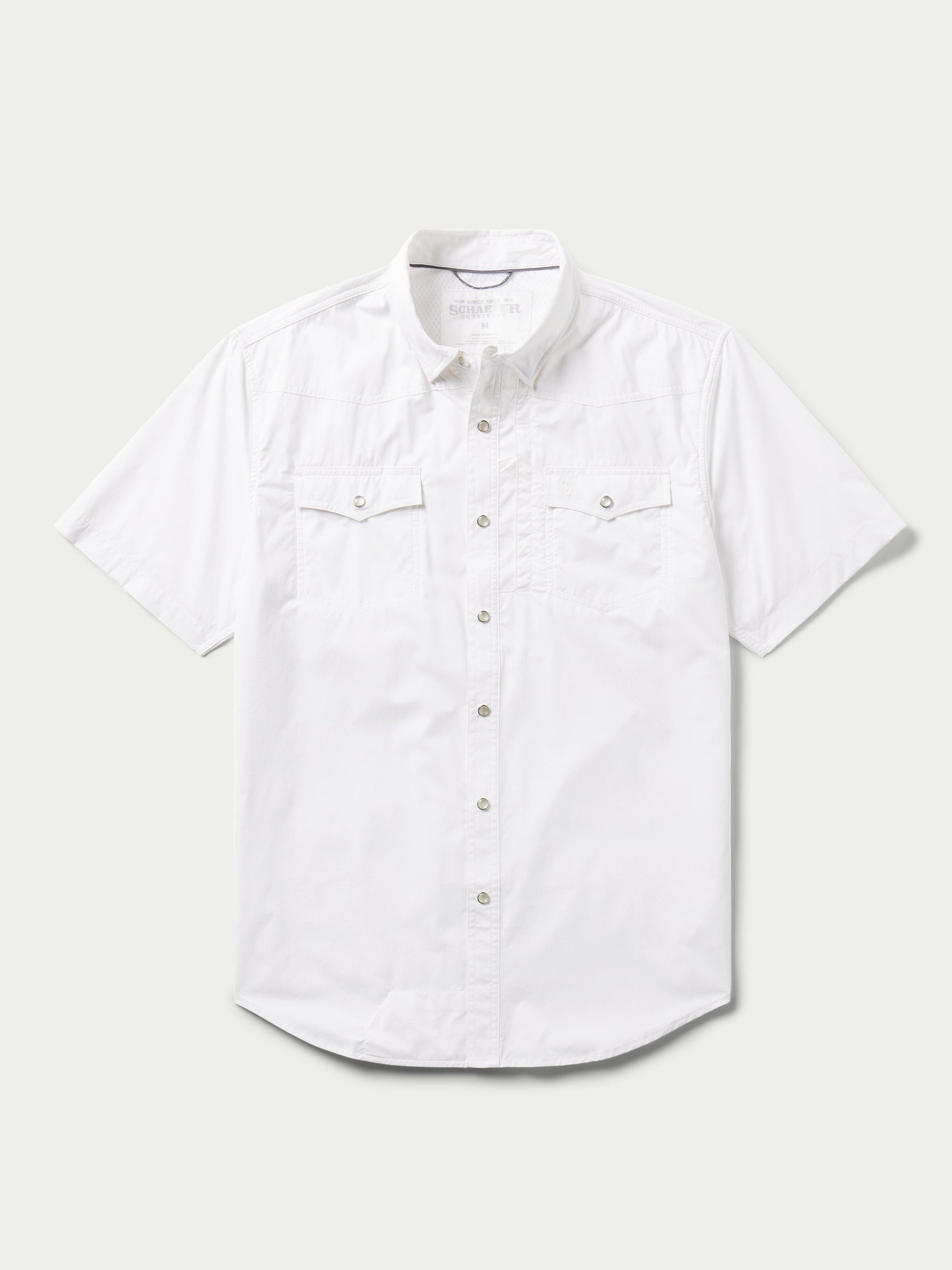 Schaefer Outfitter Short Sleeve RangeTek Western Guide Snap Shirt