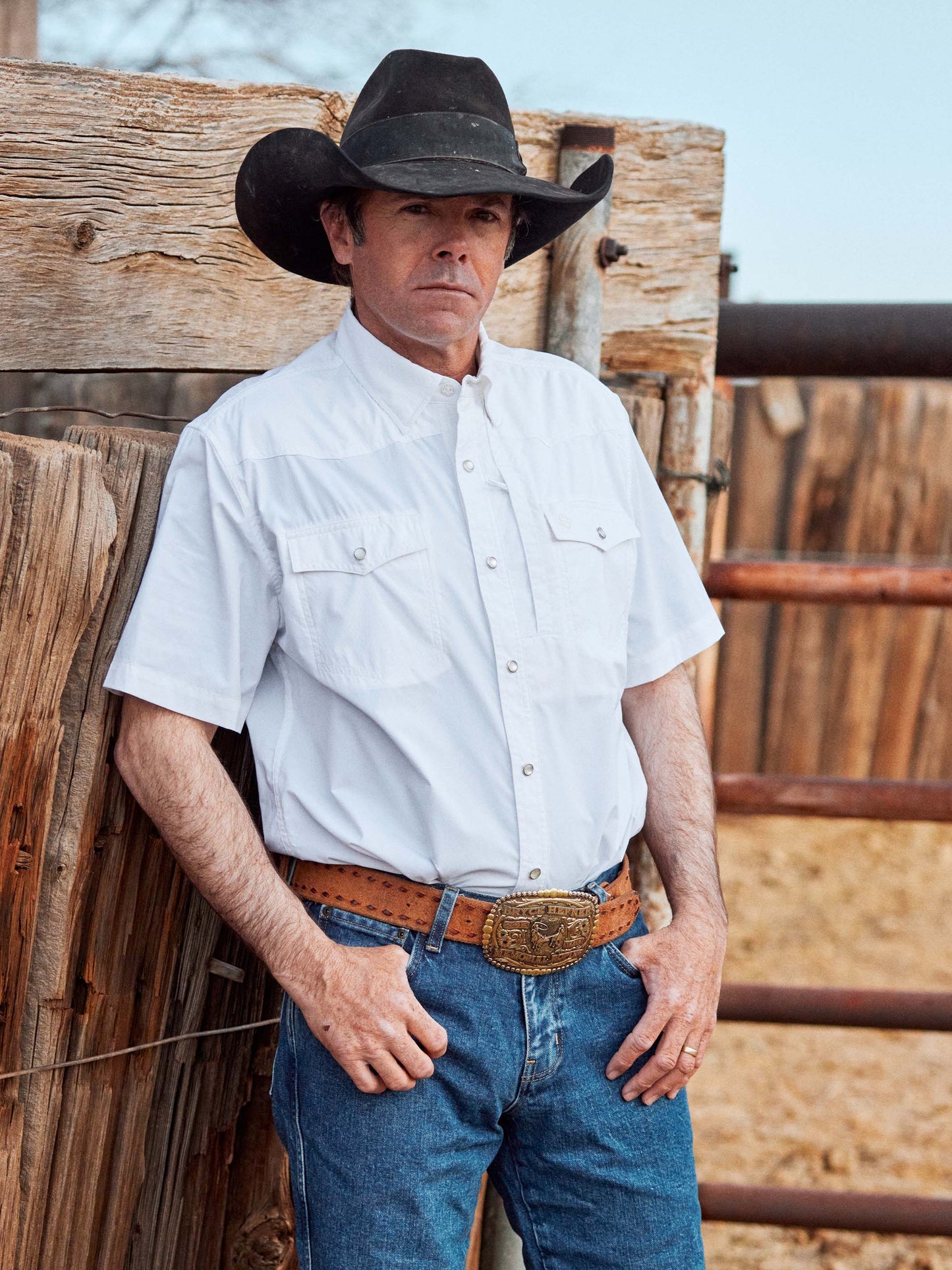 Schaefer Outfitter Short Sleeve RangeTek Western Guide Snap Shirt