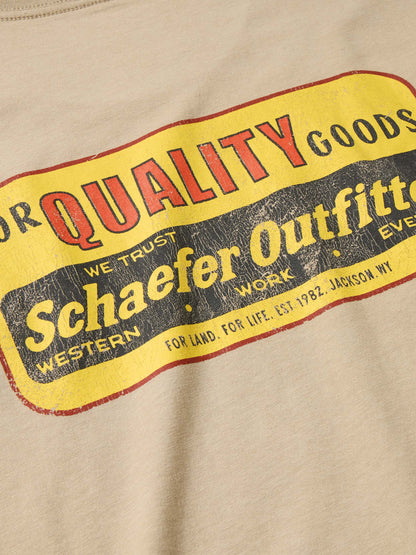 Schaefer Outfitter Quality Goods Tee