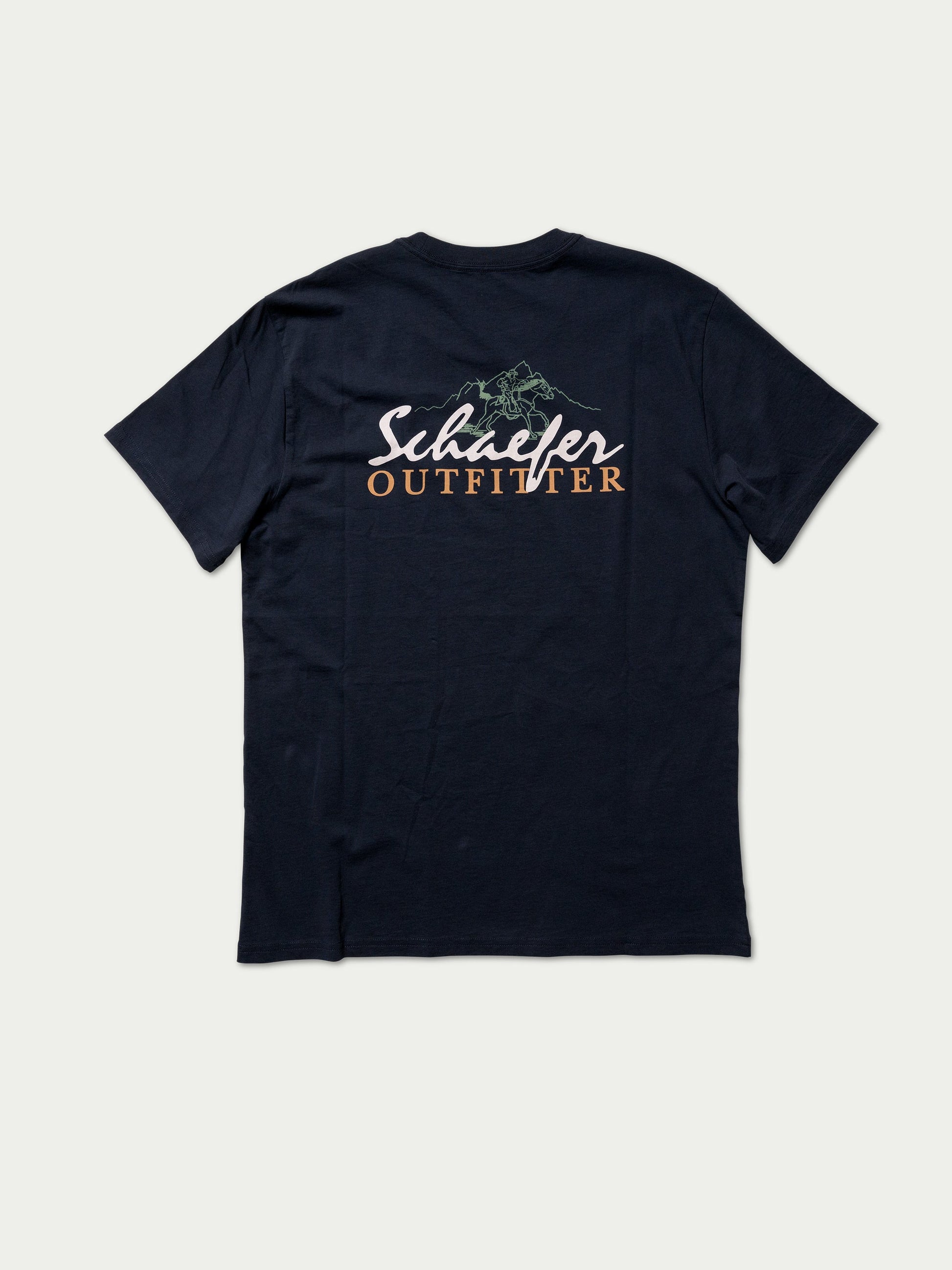Schaefer Outfitter Schaefer Vintage Logo Tee & Comfortable Cotton T-Shirt