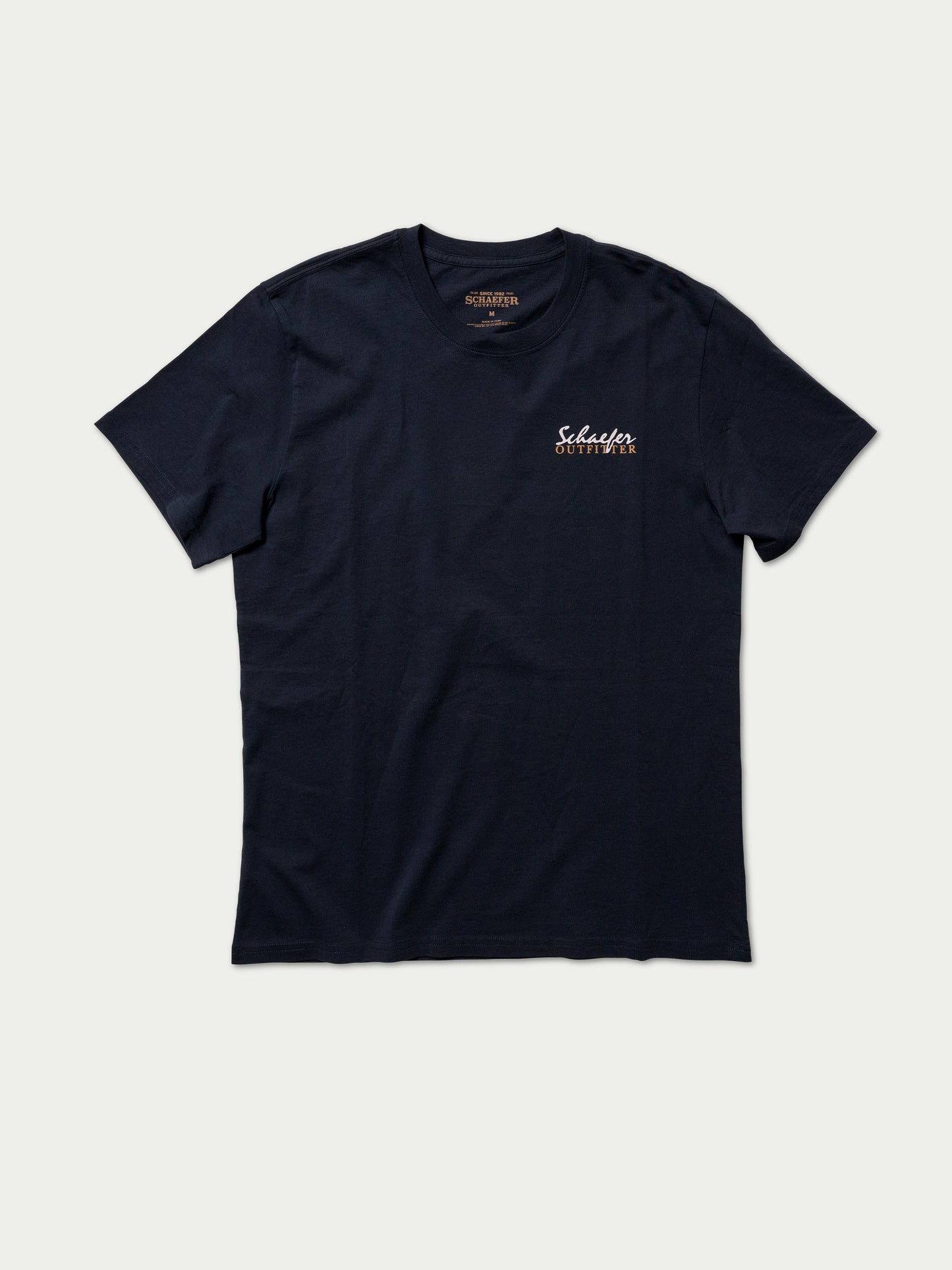Schaefer Outfitter Schaefer Vintage Logo Tee & Comfortable Cotton T-Shirt