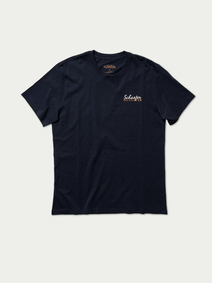 Schaefer Outfitter Schaefer Vintage Logo Tee & Comfortable Cotton T-Shirt
