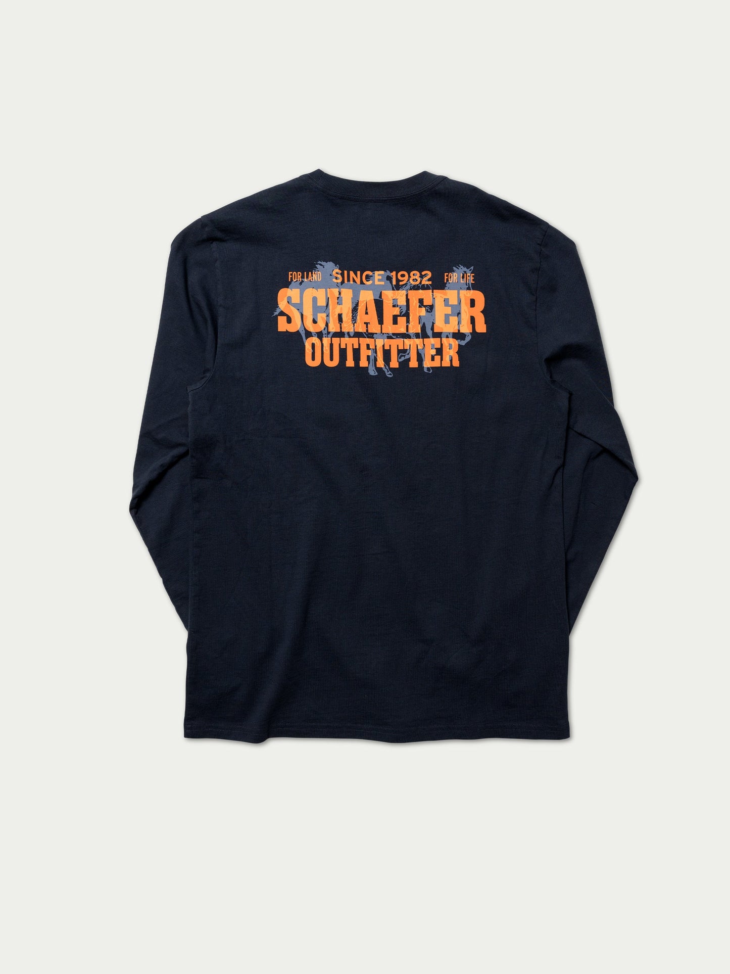 Schaefer Outfitter Long Sleeve Logo Tee