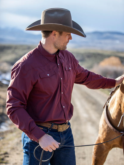 Schaefer Outfitter RangeTek Western Guide Snap Shirt