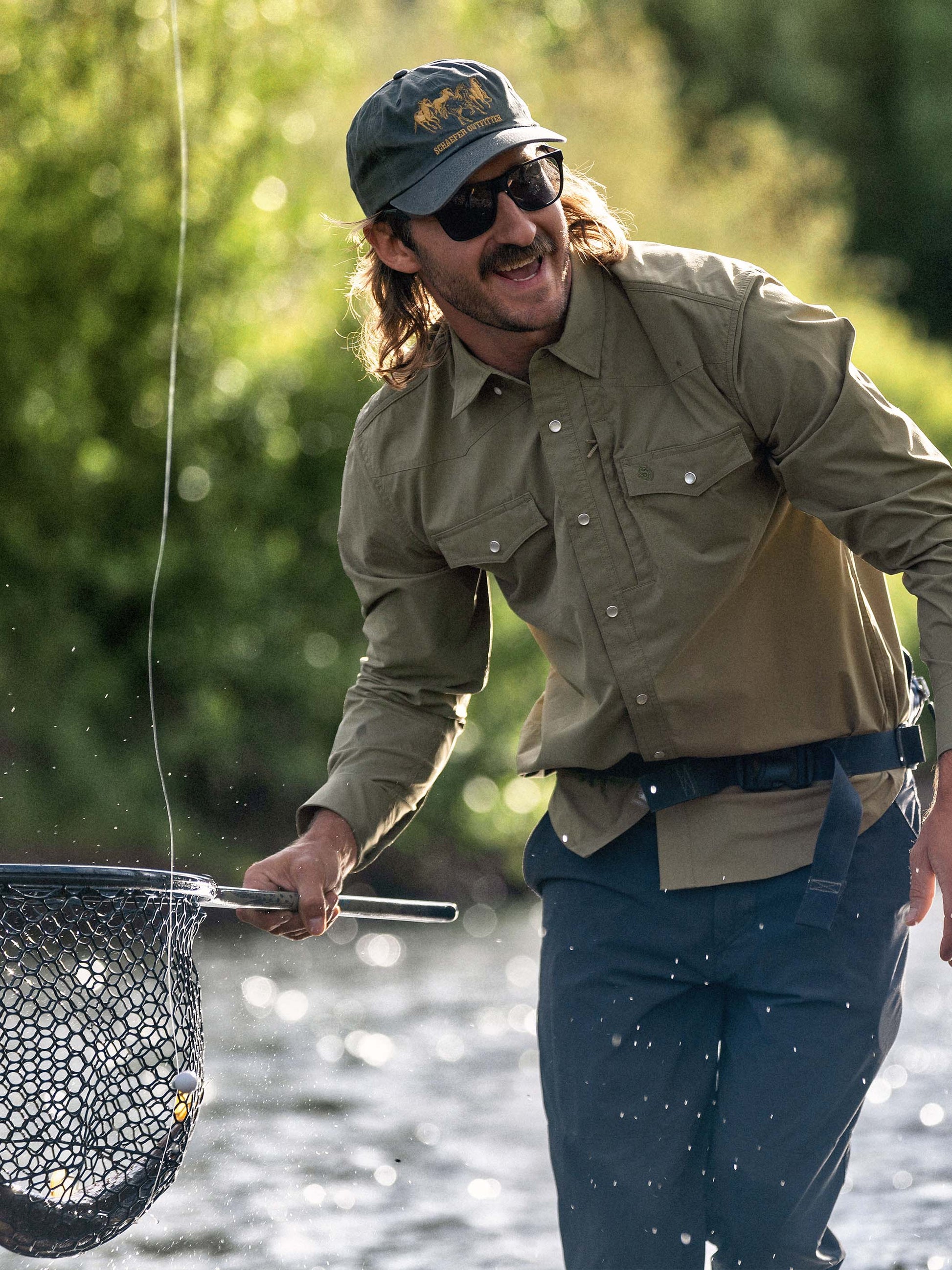Schaefer Outfitter RangeTek Western Guide Snap Shirt