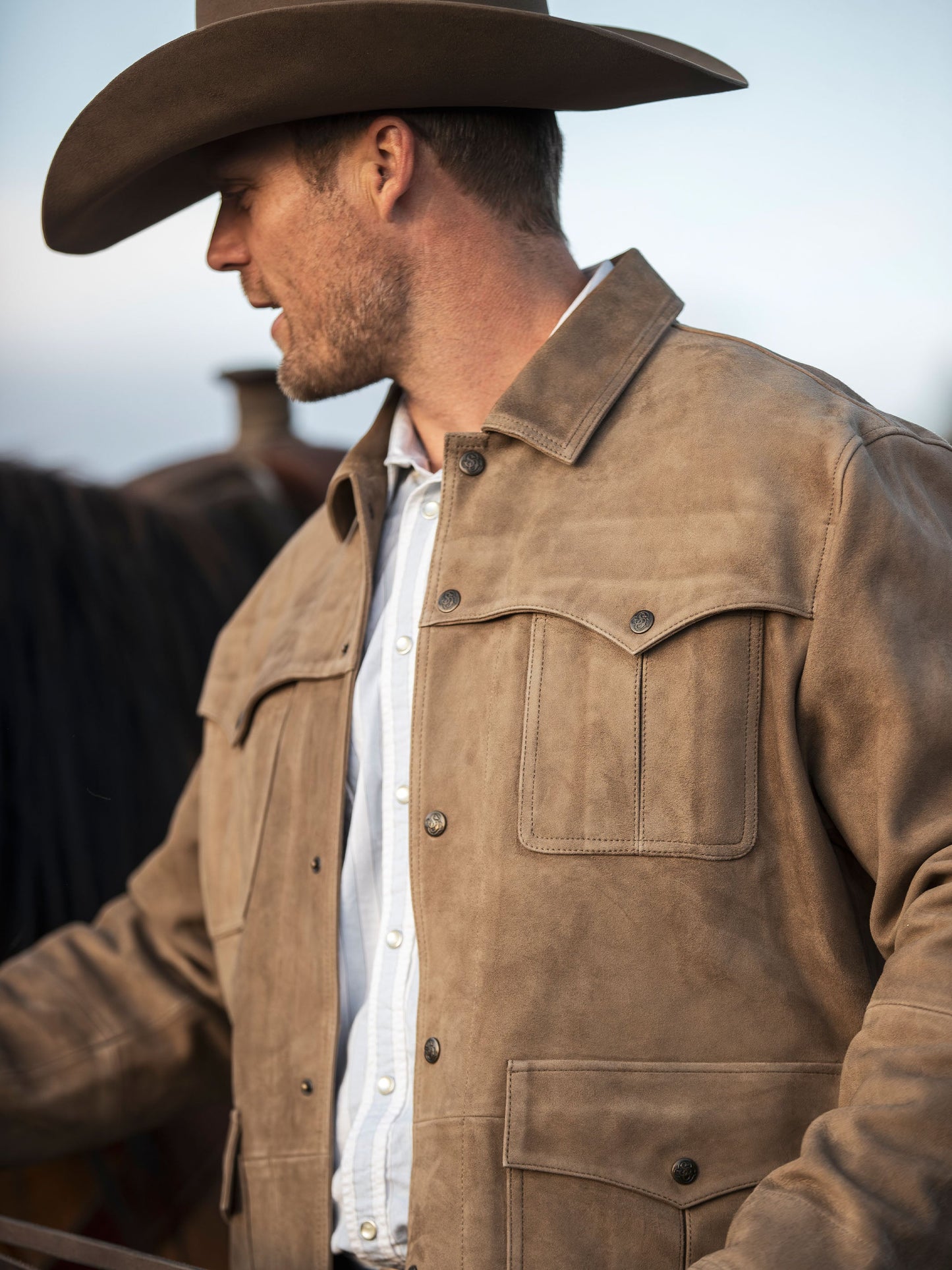 Schaefer Outfitter Expedition Suede Shirt Jacket