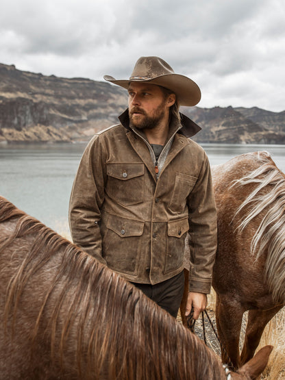 Schaefer Outfitter Leather Mesquite Brush Jacket