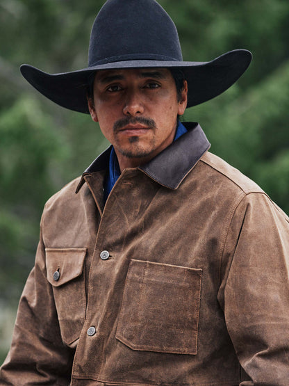 Schaefer Outfitter Leather Mesquite Brush Jacket