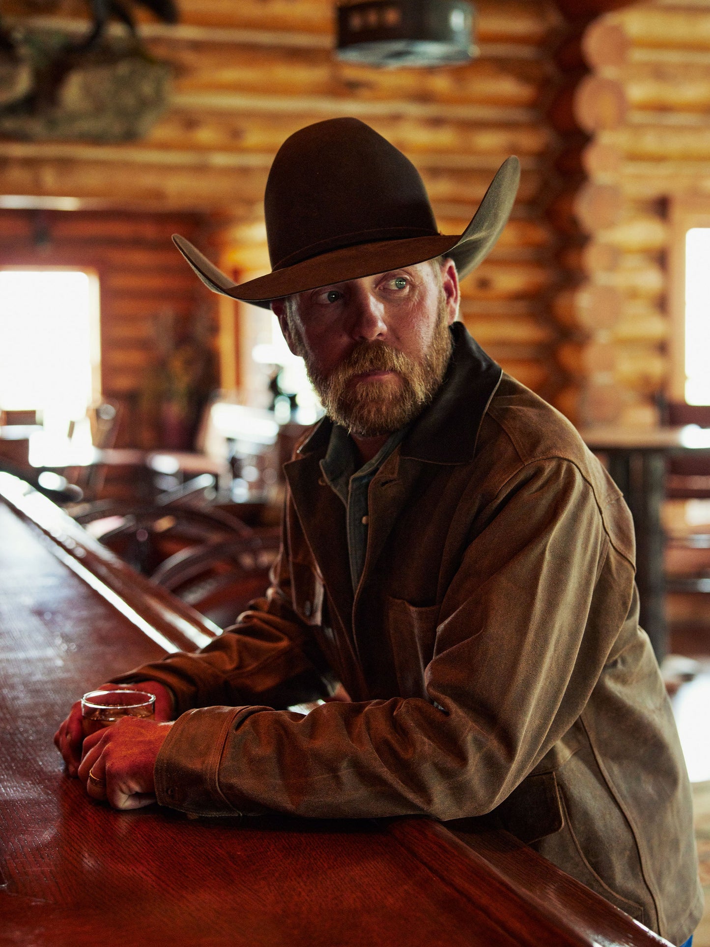 Schaefer Outfitter Leather Mesquite Brush Jacket