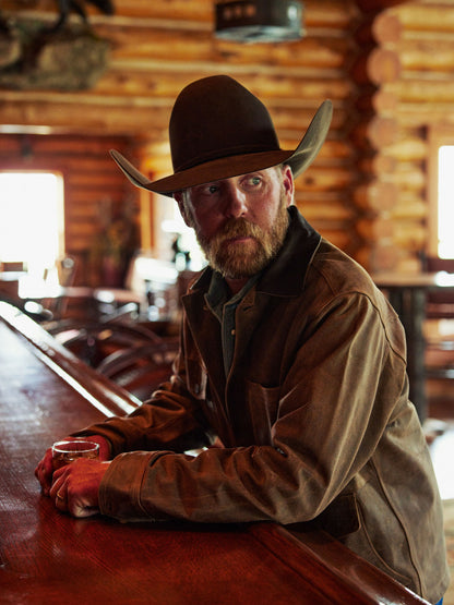 Schaefer Outfitter Leather Mesquite Brush Jacket